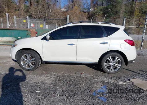 2009 Nissan Murano Le z USA, uszkodzony, nr VIN JN8AZ18W79W129327